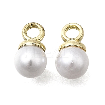 ABS Plastic Imitation Pearl Pendants FIND-H052-01A-04G-1