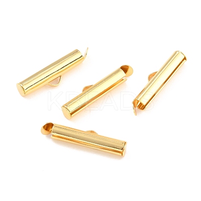 304 Stainless Steel Slide On End Clasp Tubes STAS-C044-08B-G-1