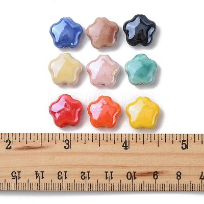 40Pcs Handmade Porcelain Beads PORC-FS0001-37-1