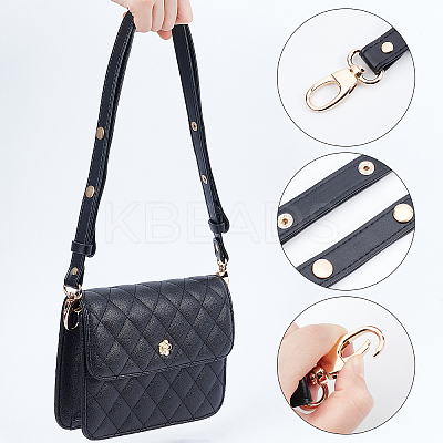 PU Leather Chain Bag Strap FIND-WH0093-21A-1