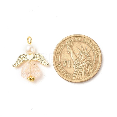 Transparent Acrylic Pendants X-PALLOY-JF01568-1