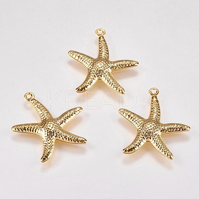 304 Stainless Steel Pendants STAS-YW0002-44-1