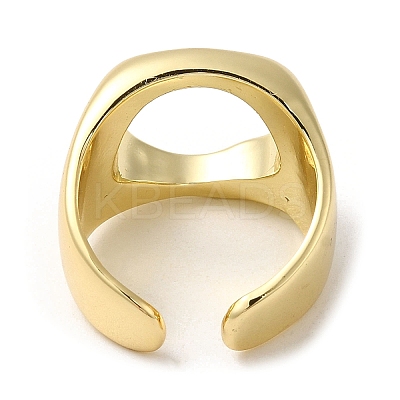 Brass Open Cuff Rings RJEW-Q778-09G-1