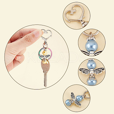 Glass Pearl Keychain KEYC-PH0001-64-1