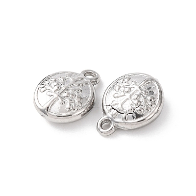 304 Stainless Steel Charms STAS-K303-08F-P-1