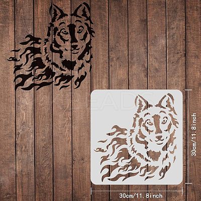Plastic Reusable Drawing Painting Stencils Templates DIY-WH0172-321-1
