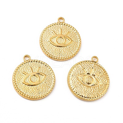 Ion Plating(IP) 304 Stainless Steel Pendants STAS-P312-19G-1
