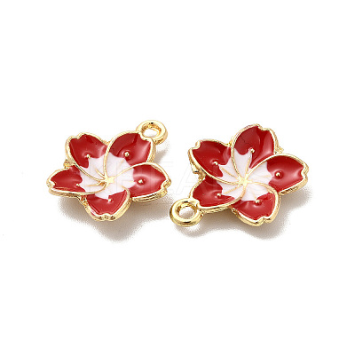 Alloy Enamel Pandants ENAM-K067-51KCG-03-1