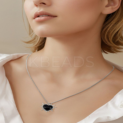 8Pcs 4 Colors Alloy Pendants FIND-LP0005-72P-1