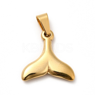 PVD Vacuum Plating 201 Stainless Steel Pendants STAS-P314-13B-G-1