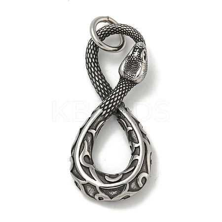 316 Surgical Stainless Steel Pendants STAS-Z073-70AS-01-1