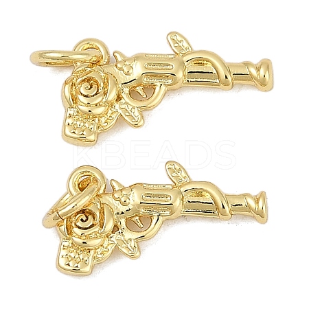 Brass Pendants KK-S527-03G-A-1