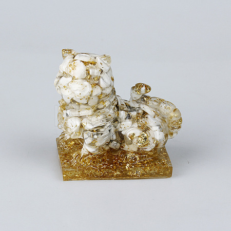 Resin Tiger Display Decoration PW-WG64066-05-1