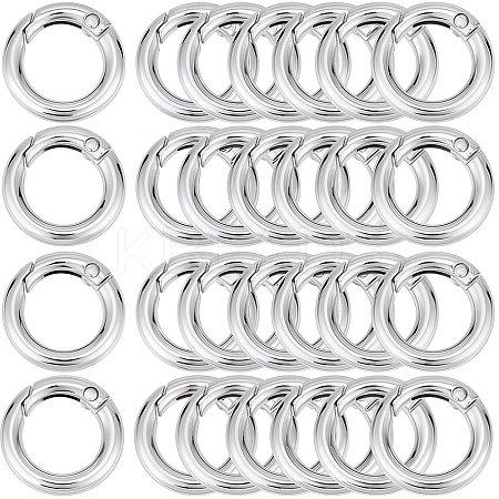 Zinc Alloy Spring Gate Rings FIND-SP0001-08A-1