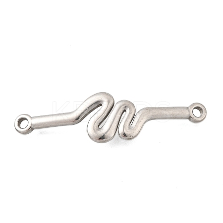 304 Stainless Steel Connector Charms STAS-Q362-07A-P-1