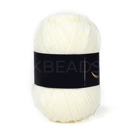 4-Ply Milk Acrylic Fiber Yarn for Tufting Gun Rugs LS-PW-WG79AB6-21-1-1