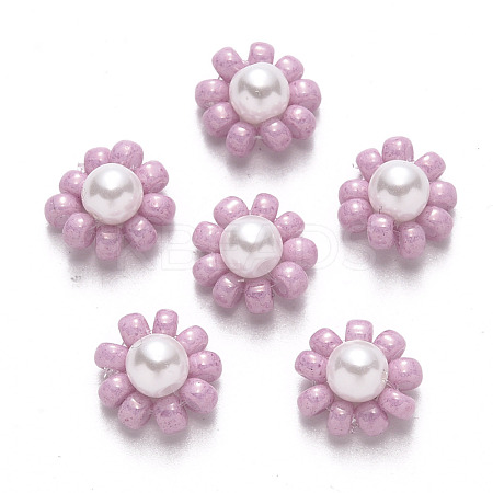 Glass Seed Beads Charms FIND-R086-05A-1