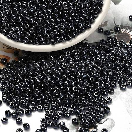 FGB 8/0 Grade A Round Glass Seed Beads SEED-Q008-3mm-F607-1