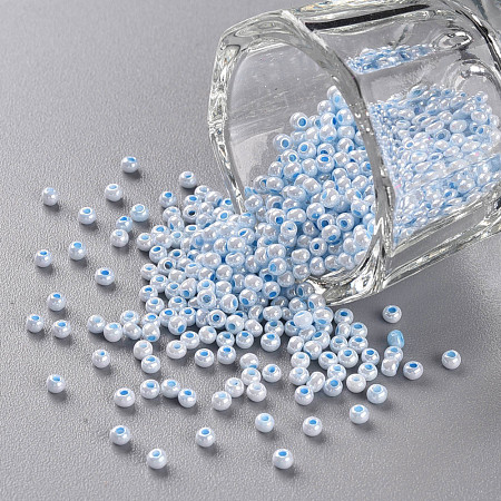 11/0 FGB Grade A Round Glass Seed Beads SEED-N001-B-0486-1