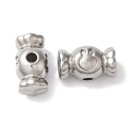 Tarnish Resistant 304 Stainless Steel Beads STAS-I305-208P-1