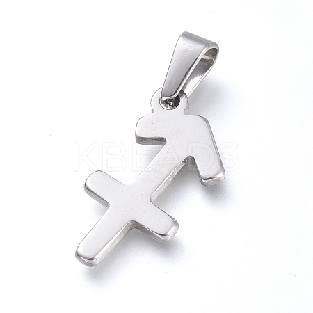 Non-Tarnish 304 Stainless Steel Pendants STAS-L210-06J-P-01-1