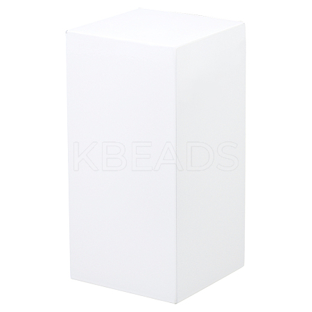 Baking Paint Wood Display Pedestals AJEW-WH20033-141A-01-1