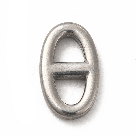 304 Stainless Steel Connector Charms STAS-P322-02A-P-1