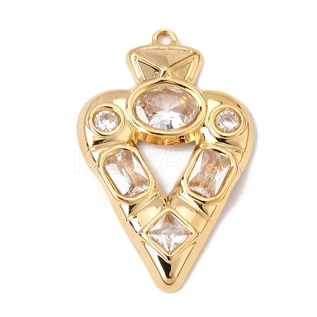 304 Stainless Steel Rhinestone Pendants SA-CBAA9A2-01G-01-1