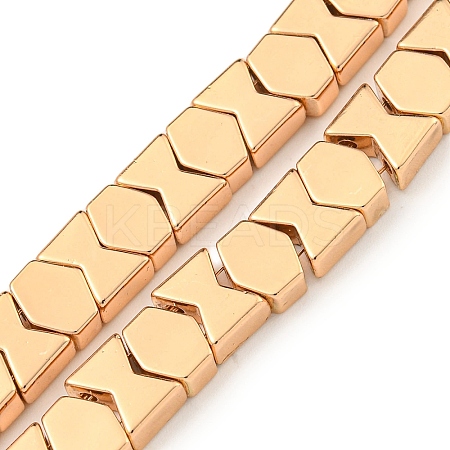 Electroplated Synthetic Non-magnetic Hematite Beads Strands G-C136-A01-01-1