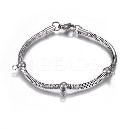 Tarnish Resistant 304 Stainless Steel Bracelet Making LS-MAK-P012-01P-1