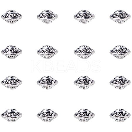 Tibetan Style Alloy Spacer Beads TIBEB-PH0004-06AS-1