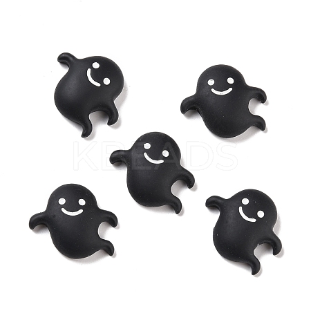 Ghost Opaque Resin Cabochons RESI-F031-01-1
