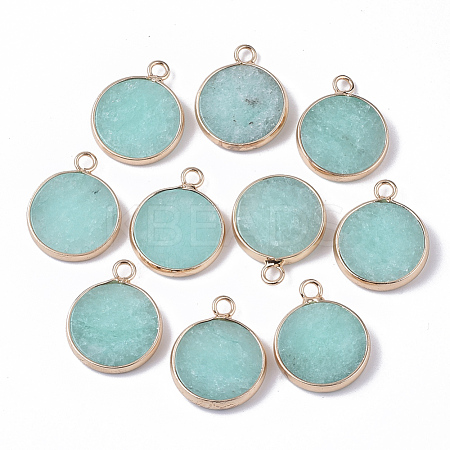 Natural White Jade Pendants G-S359-007C-1