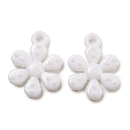 Opaque Acrylic Pendants SACR-L007-048B-1