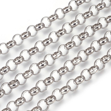 304 Stainless Steel Rolo Chains CHS-L017-18J-1