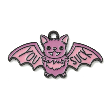 Halloween Theme Alloy Enamel Pendants X1-ENAM-I060-07C-1