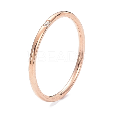 Ion Plating(IP) 304 Stainless Steel Finger Rings RJEW-J071-09-RG-1