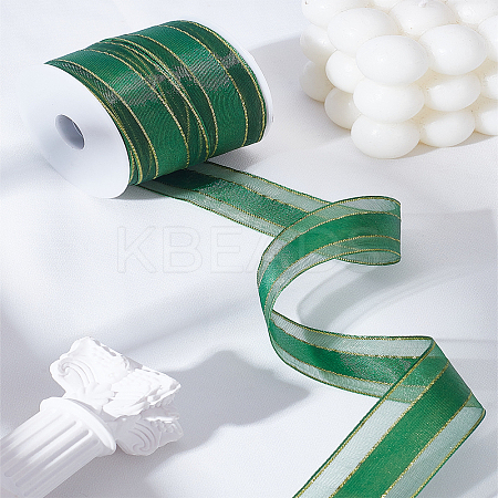22~25 Yards Solid Color Organza Ribbons SRIB-LP0001-10E-1