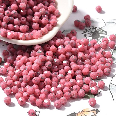 Picasso Baking Paint Glass Seed Beads SEED-A032-02A-01-1