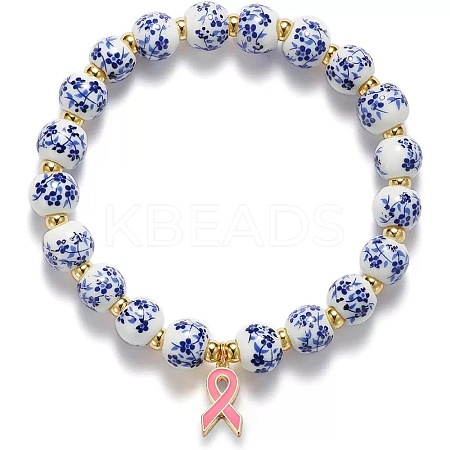Alloy Enamel Charm Bracelets ZK7780-1-1