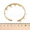 304 Stainless Steel Cuff Bangles for Women BJEW-B120-02G-02-5