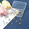 24Pcs 6 Styles Rack Plating Alloy Pendants FIND-FS0003-44-9