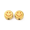 304 Stainless Steel Enamel Beads STAS-B085-08G-2
