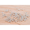 925 Sterling Silver Spacer Beads STER-WH0006-01-2