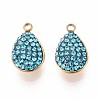 201 Stainless Steel Charms Ion Plating(IP) STAS-N109-215G-1