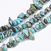 Natural Imperial Jasper Beads Strands G-S355-08-1