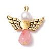 Angel Resin & Acrylic Pendants PALLOY-JF02565-08S-1