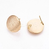 Brass Ear Stud Findings LS-X-KK-S336-16G-2