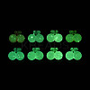 Luminous Frosted Transparent Acrylic Beads TACR-T029-29M-4