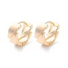 Rack Plating Brass Hoop Earrings EJEW-S241-14G-1